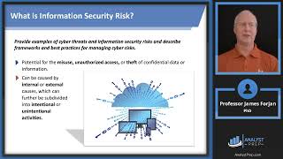 Case Study Cyberthreats and Information Security Risks FRM Part 2 2023 – Operational Risk – Ch 9 [upl. by Larrie]