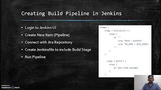 DEVSECOPS8 Creating Build Pipeline in Jenkins [upl. by Arral]