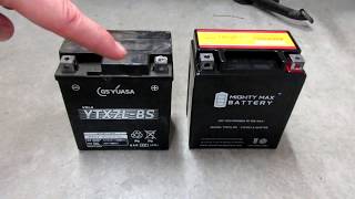 Classic Ninja 250 Battery Replacement YTX7LBS [upl. by Nnaillij]