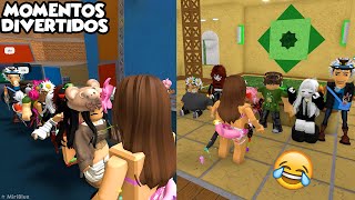 Si MIRI se RIE GANAS en MURDER MISTERY 2 con SEGUIDORES Momentos Divertidos Roblox MM2 [upl. by Lednam994]