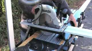 EZ track saw  Radial Arm Saw take 1 [upl. by Aicinet]