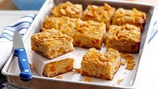 Apricot Slice  Video Recipe [upl. by Hahcim483]