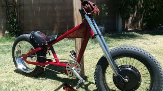 HowTo build this EBike Chopper Budget friendly conversion kit [upl. by Mariande891]