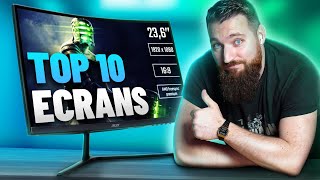 TOP 10 MEILLEURS ECRANS PC GAMER amp CONSOLE [upl. by Mita]