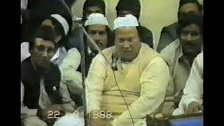 Banai Mujh Bay Nawa Ki Bigri Naseeb Mera Bana Diya By Nusrat Fateh Ali Khan [upl. by Ahsinid974]