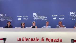 George Clooney Addresses Rumored Salaries for ‘Wolfs’ at the 81st Venice International Film Festival [upl. by Seel]