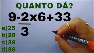 923x633❓ Consegue resolver essa [upl. by Ingamar252]