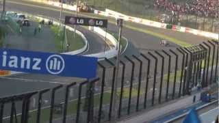 【感動！！】F1 鈴鹿 2012 小林可夢偉３位表彰台！ゴールシーン！  Kamui Kobayashi [upl. by Festus]