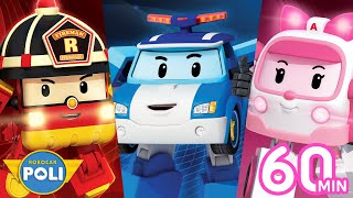 Learn about Safety Tips with POLI AMBER and ROY  Robocar POLI Safety Special  Robocar POLI TV [upl. by Ekalb]