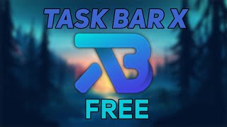 How to Install and Custumize TaskBarX FOR FREE [upl. by Aneloaup]