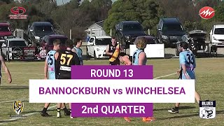 RD13 Bannockburn VS Winchelsea 2nd QTR 060724 [upl. by Angelita]