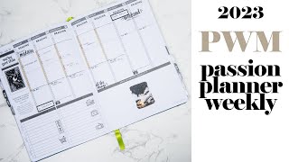 Plan With Me  July 2023  Passion Planner Weekly Planning [upl. by Everett585]