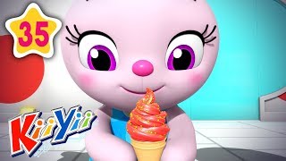 Ice Cream Song  Plus More Nursery Rhymes  by KiiYii  Nursery Rhymes amp Kids Songs  ABCs and 123s [upl. by Witherspoon]