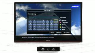 How to Connect a Samsung TV to a Wired or Wireless Network [upl. by Esilram]