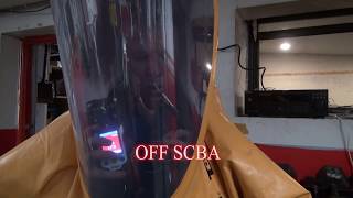 Oxygen Testing Inside Level A  No SCBA [upl. by Inigo976]