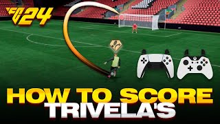 How to Trivela Shot in FC 24  Score Trivela in EA Sports FC 24 tutorial eafc24 ultimateteam [upl. by Africa]