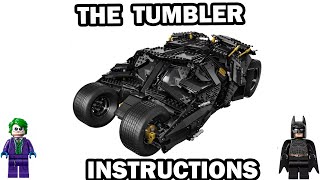 LEGO INSTRUCTIONS  THE TUMBLER  DC  LEGO 76023 [upl. by Bijan]