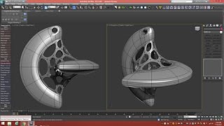 3D Tutorial  Sphericon Pendant  3dsmax [upl. by Ondrea]