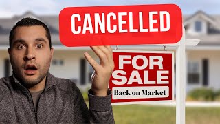 Buyers Cancelling Contracts  Housing Market Recession is HERE [upl. by Elamaj385]