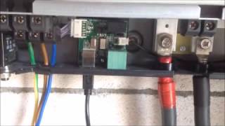 My MPPT controller plus Hybrid inverter Easun ISolar SP 3KVA [upl. by Hamish]