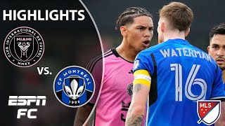 LATE DRAMA 🚨 Montreal Impact vs Inter Miami  MLS Highlights  ESPN FC [upl. by Tiphanie303]