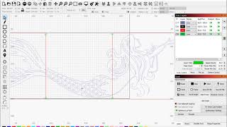 Cutting a single project larger your laser passthrough version [upl. by Ynaffet829]