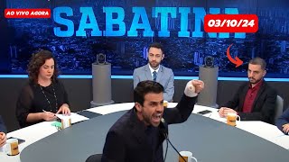 EXCLUSIVO SABATINA PABLO MARÇAL AO VIVO AGORA Entrevista COM PABLO MAÇAL [upl. by Notyalk]