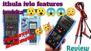 SUNSHINE DT19N Mini Digital Multimeter Full Specifications Review in Tamil [upl. by Ettelrats]