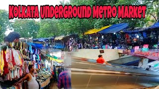 Kolkata bazar oth latar Train Gadi  Under Ground Metro Train at Kolkata [upl. by Maryjo]