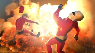 Mr Incredible Gets Blasted By a JDAM [upl. by Rashidi]