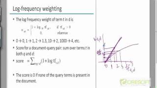 WDM 59 Term Frequency Weighing And Bag Of Words Model [upl. by Droflim]