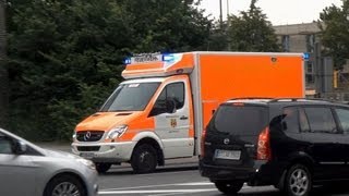 RTW  NEF FF Emsdetten in Münster [upl. by Teplitz]