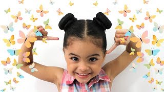 Tutorial Penteado de Coquinho Rosquinha Pucca [upl. by Hodgson]