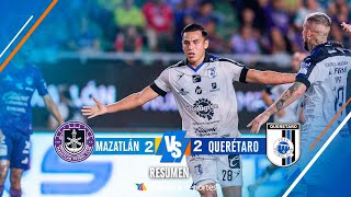 Resumen Mazatlán 22 Querétaro  Jornada 11  Liga BBVA MX Apertura 2024 [upl. by Steddman]