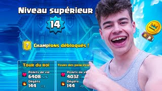 Etre NIVEAU 14 TRÈS RAPIDEMENT sur Clash Royale  Avoir de lor facilement [upl. by Noicpesnoc]