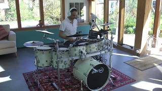 Pearl Mimic  The Shadows Apache and Footapper  drum covers [upl. by Calista178]