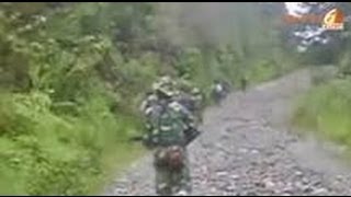 Video Penembakan Anggota KOPASSUS di Puncak Jaya [upl. by Odlamur949]