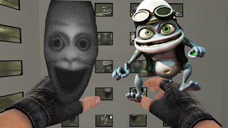 Crazy Frog And Scary Juggler Nextbot Gmod [upl. by Engen]