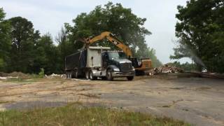 Westover housing demolished in Chicopee [upl. by Ahsin]