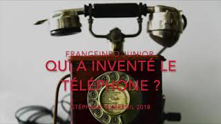 France Info junior Qui a inventé le téléphone [upl. by Thorley]