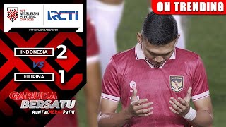 INDONESIA CALON JUARA Indonesia 2 vs 1 Filipina  AFF Mitsubishi Electric Cup 2022 [upl. by Bettye487]