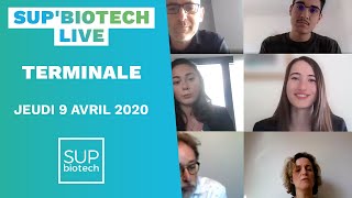 SupBiotech Live  Terminale  Jeudi 9 avril 2020 [upl. by Aneehsal325]