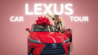 2025 Lexus NX450h plugin hybrid car tour [upl. by Auqenat]