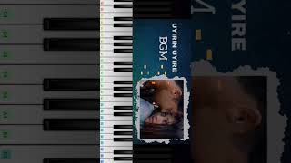 Uyirin Uyire Song Bgm Piano Cover  Kaakha Kaakha  Harris [upl. by Asiret37]