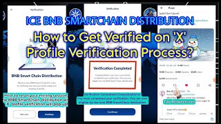 How to Get Verified on X Profile Verification to Receive the Next BNB SmartChain Distribution [upl. by Nevaj799]