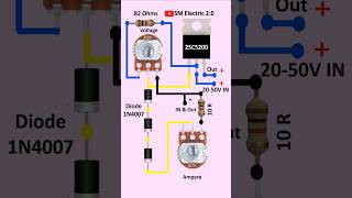 Voltage amp Ampere Regulator Circuit  shorts viral diy electronic [upl. by Imogen579]