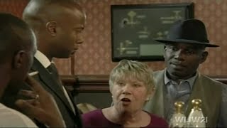 EastEnders  Mo Harris Vs The Truemans 25th June 2002 [upl. by Ilyssa]