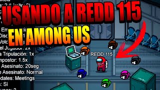 COMO SER REDD EN AMONG US NUEVA SKIN SECRETA  COMO TENER LA SKIN DE REDD EN AMONG US [upl. by Hedwiga]