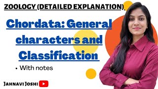 General characteristics of Phylum CHORDATA and its classification Vertebrates Bsc 2nd year [upl. by Neila]