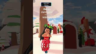 Rocking around christmas roblox [upl. by Eilagam]